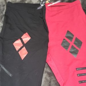Plus Size Harley Quinn Leggings